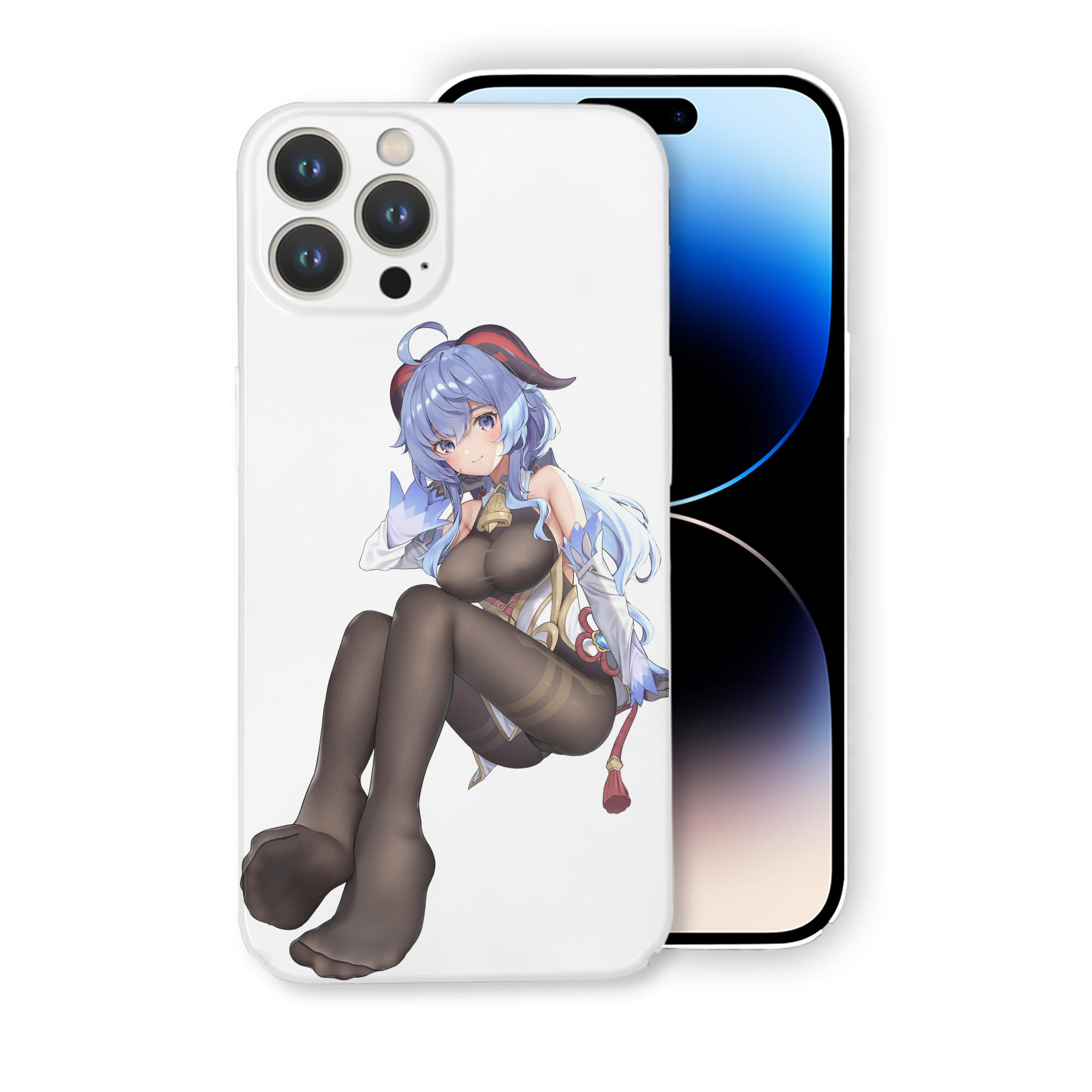 げんし神 甘雨 かんう genshin Ganyu 【iPhone 14シリーズ対応】ハードケース